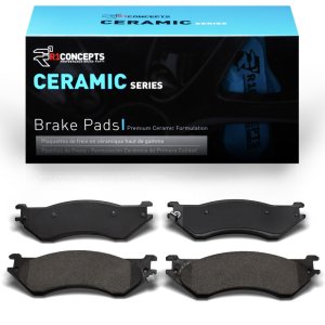 Dodge Ram 1500 Brake Pads - Front - R1 Concepts - Ceramic - `97-`04